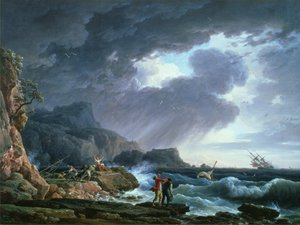 Una Tormenta en el Mar, 1752